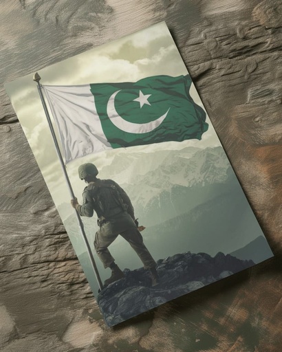 Pakistan Solider Wall Poster